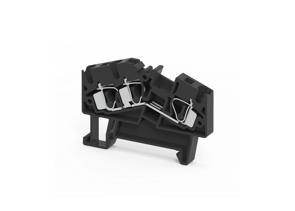 AS4/3BK | Multi-connection Terminal Blocks | Connectwell Industries