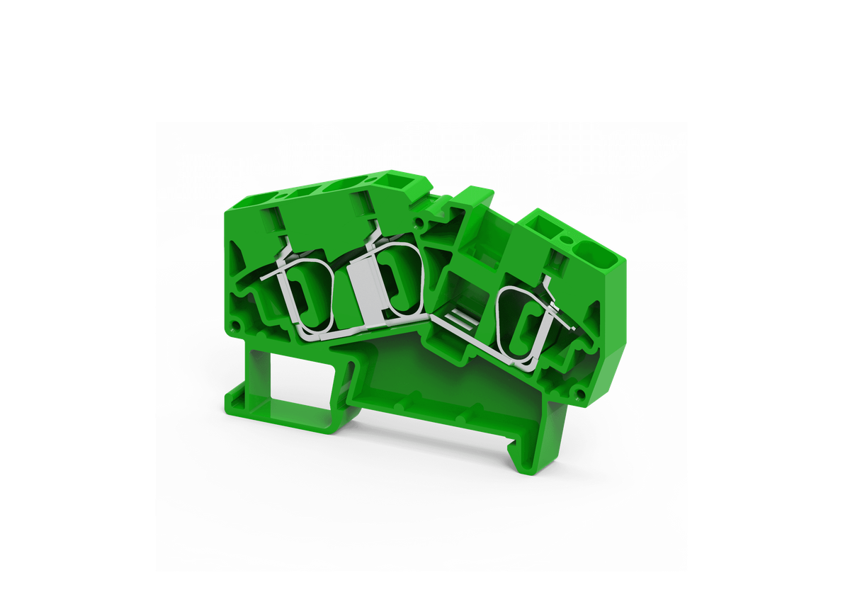 AS6/3GN | Multi-connection Terminal Blocks | Connectwell Industries