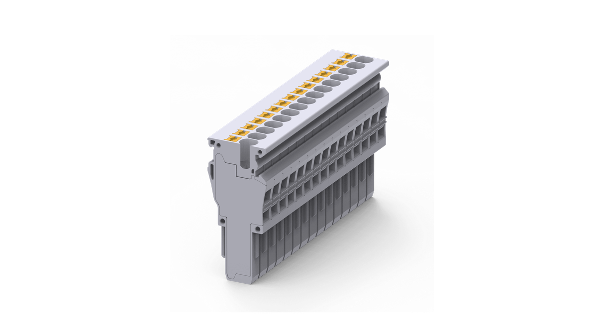 CP2.5P/15 | Feed-through Terminal Blocks | Connectwell Industries