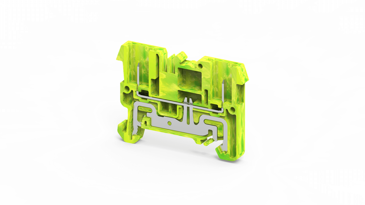 CXG2.5/2B | Ground Terminal Blocks | Connectwell Industries