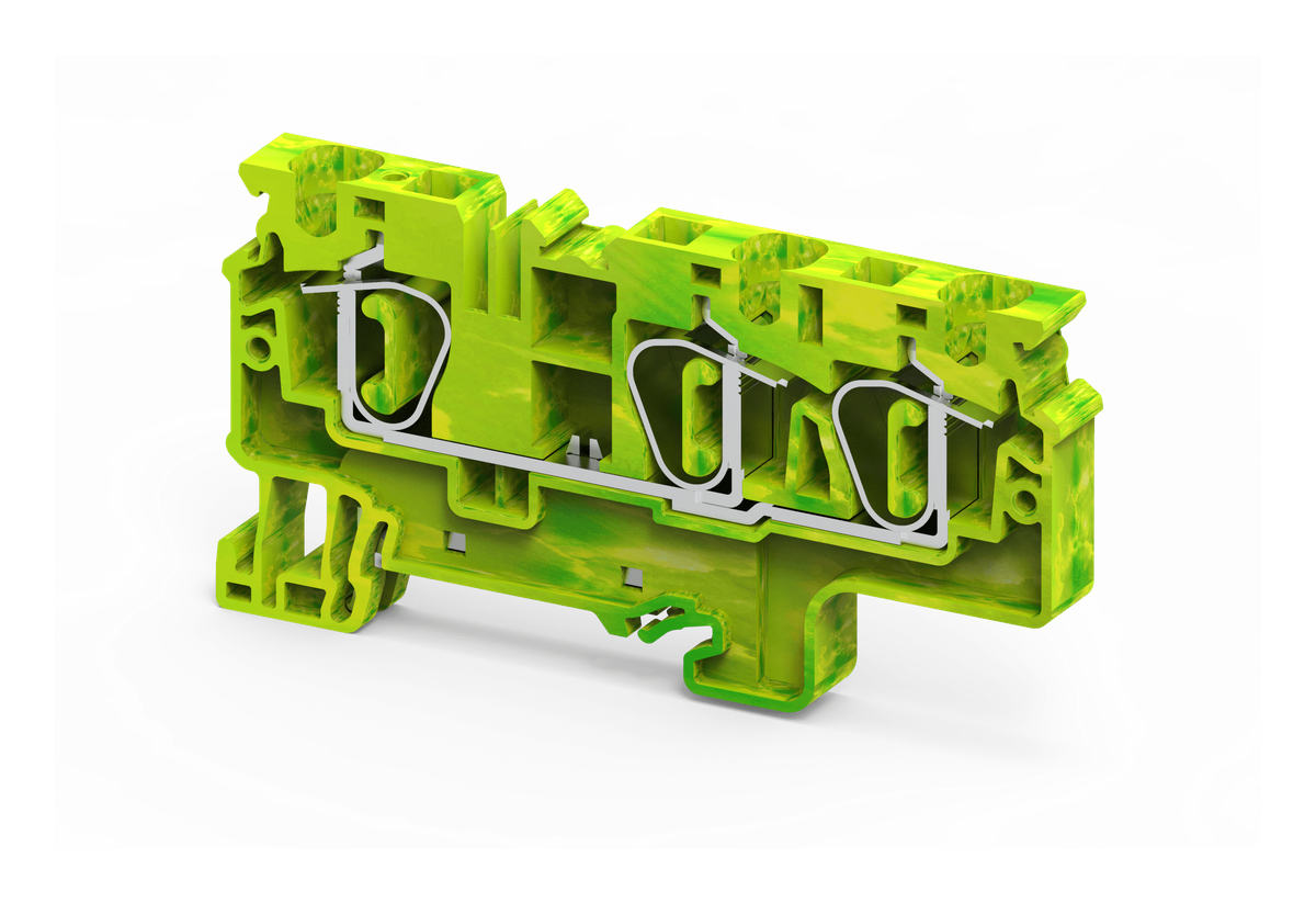 CXG6/3 | Ground Terminal Blocks | Connectwell Industries