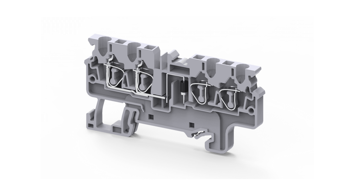 CX2.5/4(E)D1 | Electronic / Component Carriers Terminal Blocks