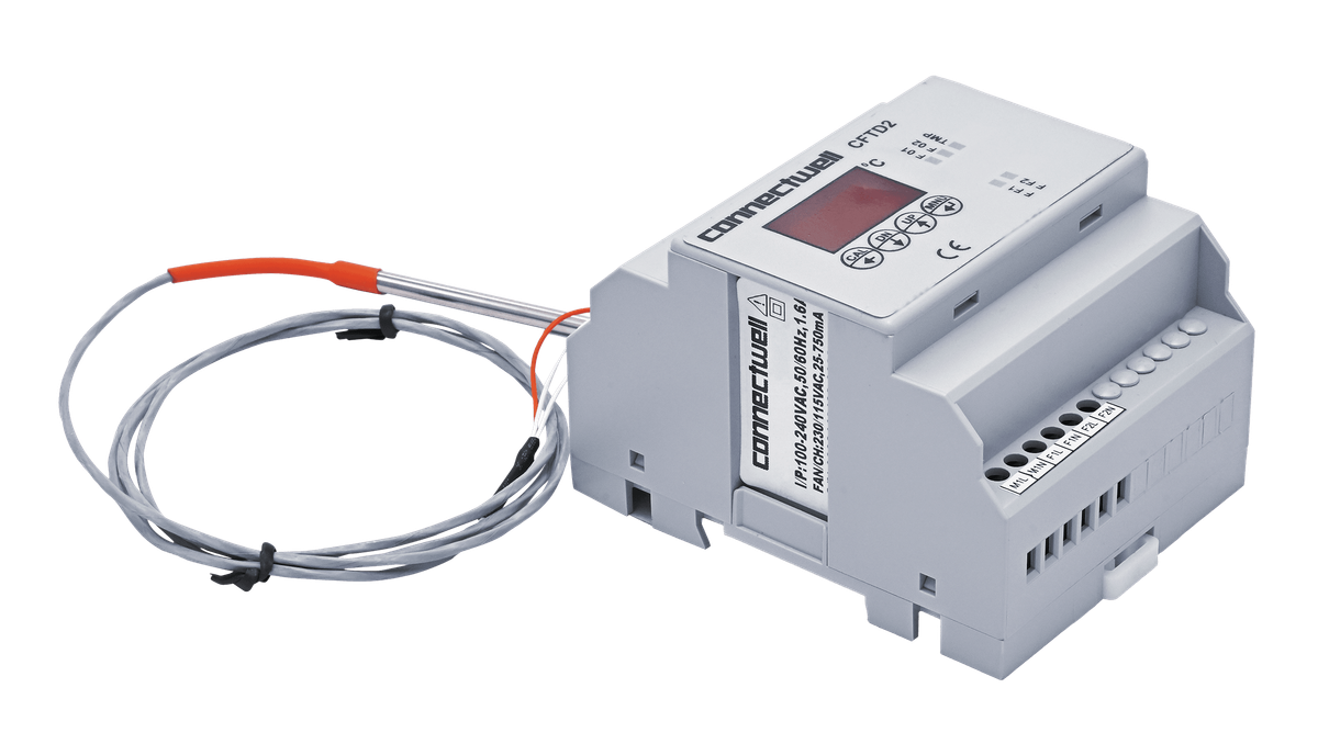 CFTDPR4 | Fan Monitor with Temperature & power redundancy Power