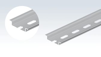 DIN Rails & Mounting Supports for Panels | Connectwell