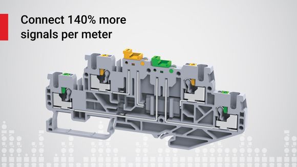 Multi Level Terminal Blocks for High-Density Wiring